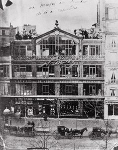 Studio av Nadar på 35 Boulevard des Capucines, Paris, c.1855